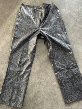 GARAGE Snake print pants